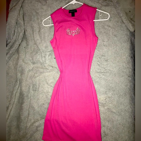Skin tight hot pink dress - Picture 1 of 3